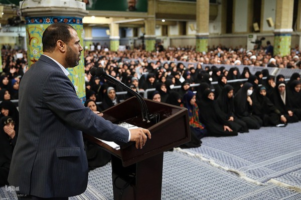 دیدار معلمان با رهبر انقلاب