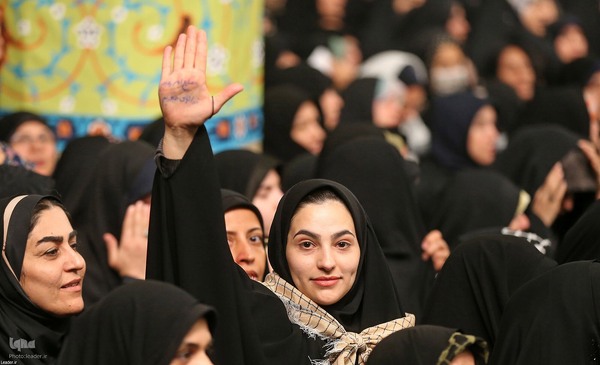 دیدار معلمان با رهبر انقلاب