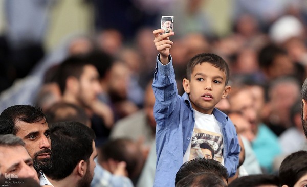 دیدار معلمان با رهبر انقلاب