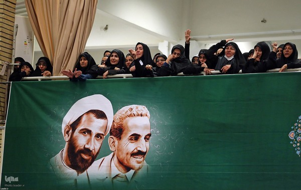 دیدار معلمان با رهبر انقلاب