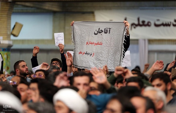 دیدار معلمان با رهبر انقلاب