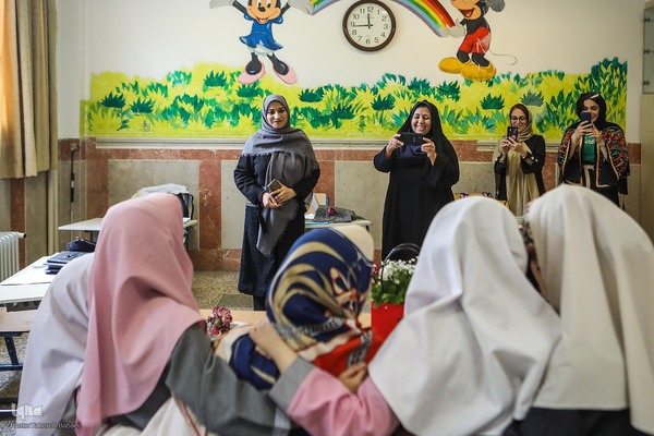 روز معلم در مدرسه نابینایان نرجس