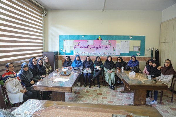 روز معلم در مدرسه نابینایان نرجس