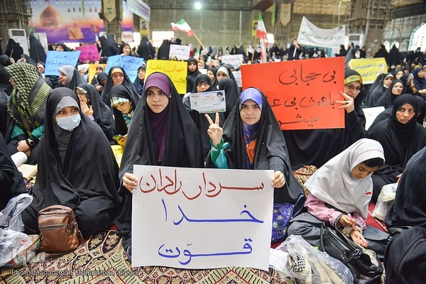 اجتماع مردم اهواز در حمایت از «طرح نور»