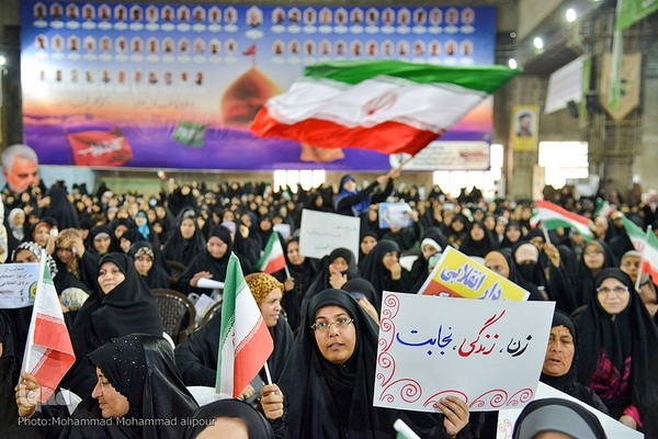 اجتماع مردم اهواز در حمایت از «طرح نور»