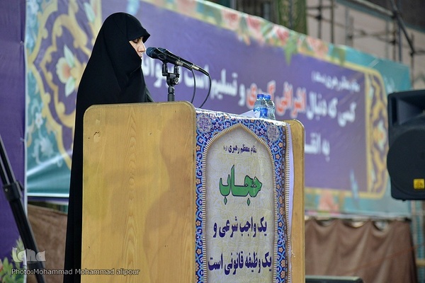 اجتماع مردم اهواز در حمایت از «طرح نور»