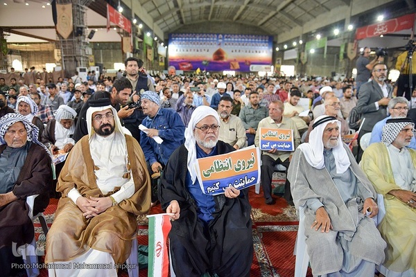 اجتماع مردم اهواز در حمایت از «طرح نور»