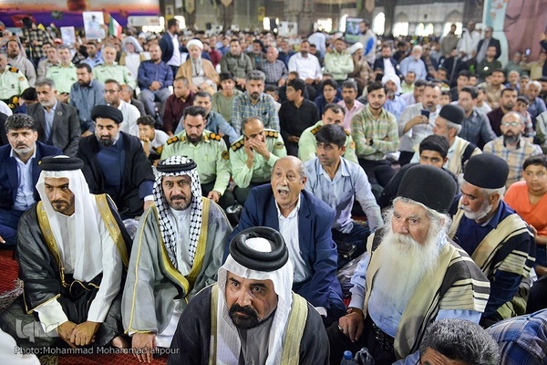 اجتماع مردم اهواز در حمایت از «طرح نور»