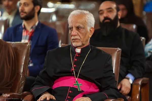 وانیا سر گیز خوری، اسقف کلیسای آشوری کلدائی کاتولیک در هم‌اندیشی بین‌المللی اصحاب ادیان و مسئله غزه
