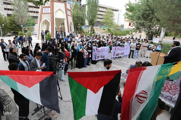 تجمع دانشجویان دانشگاههای علوم‌پزشکی در دفاع از ملت مظلوم فلسطین