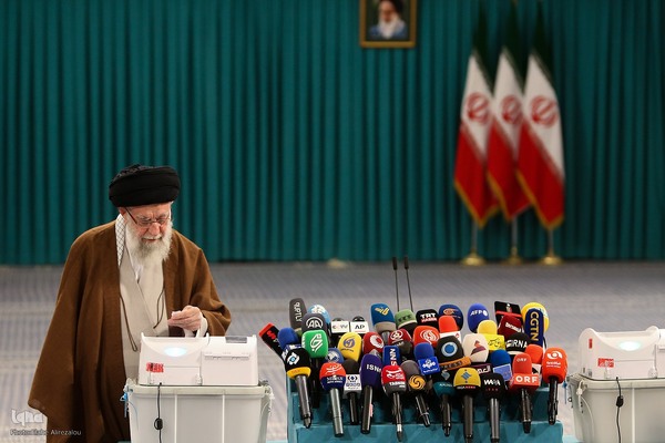 شرکت رهبر انقلاب در مرحله دوم انتخابات مجلس