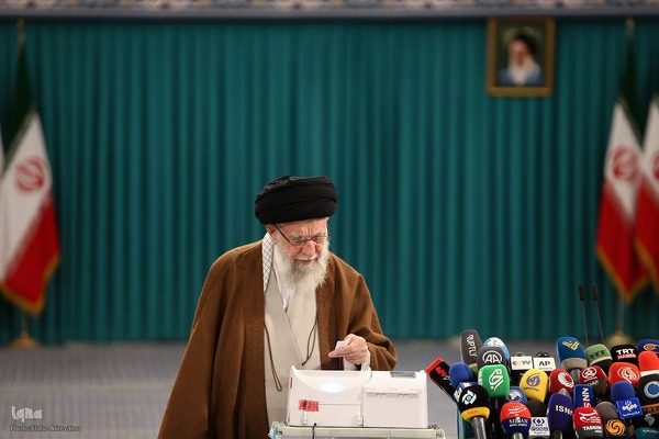 شرکت رهبر انقلاب در مرحله دوم انتخابات مجلس