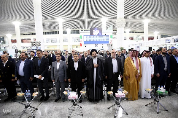 مراسم بدرقه نخستین زائران حج تمتع