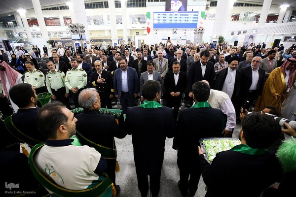 مراسم بدرقه نخستین زائران حج تمتع