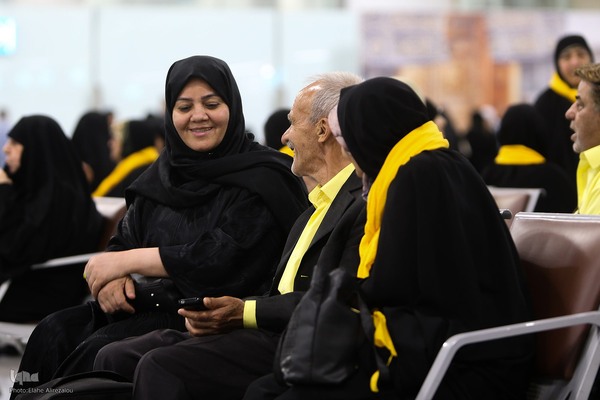 مراسم بدرقه نخستین زائران حج تمتع