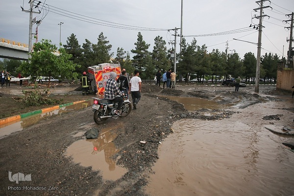 سیلاب در مشهد