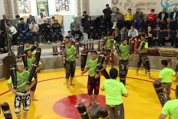 خادمین رضوی میهمان پهلوانان اهر