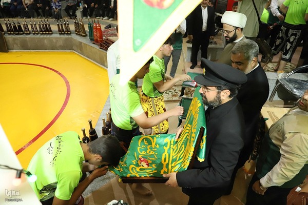 خادمین رضوی میهمان پهلوانان اهر