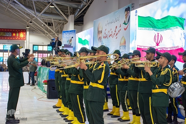 آیین گرامیداشت چهلمین روز شهادت سردار زاهدی