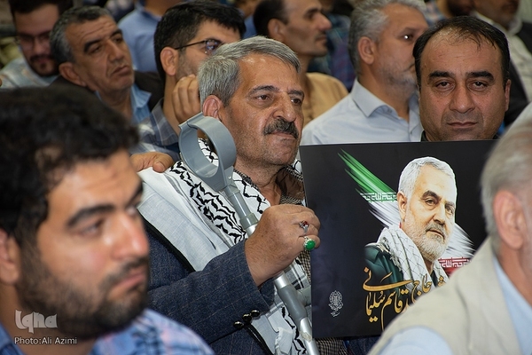 آیین گرامیداشت چهلمین روز شهادت سردار زاهدی