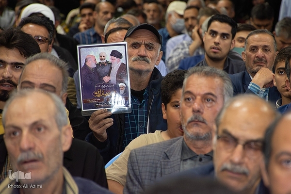 آیین گرامیداشت چهلمین روز شهادت سردار زاهدی