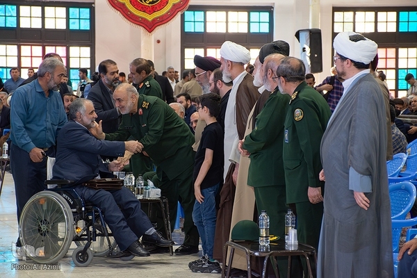 آیین گرامیداشت چهلمین روز شهادت سردار زاهدی