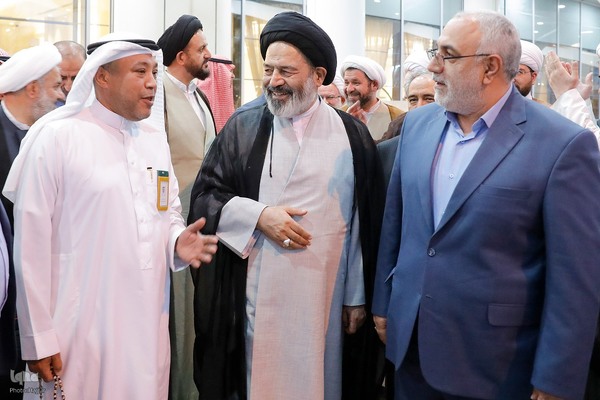 ورود سرپرست حجاج ایرانی و رئیس سازمان حج و زیارت به سرزمین وحی