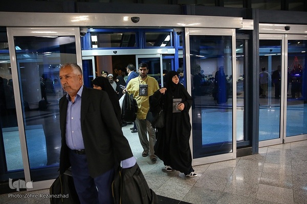 اعزام نخستین زوار حج تمتع خراسانی از فرودگاه بین‌المللی مشهد