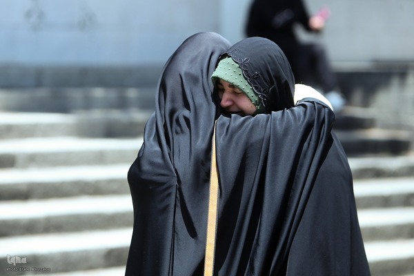 اجتماع دانشگاهیان دانشگاه‌های تهران در سوگ رییس جمهور