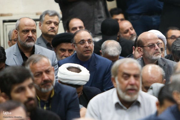 اجتماع دانشگاهیان دانشگاه‌های تهران در سوگ رییس جمهور