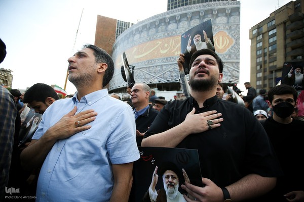 اجتماع مردم ایران به‌مناسبت شهادت آیت‌الله رئیسی