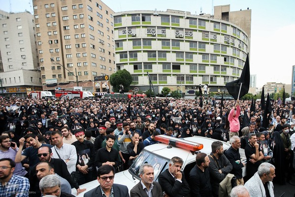 اجتماع مردم ایران به‌مناسبت شهادت آیت‌الله رئیسی