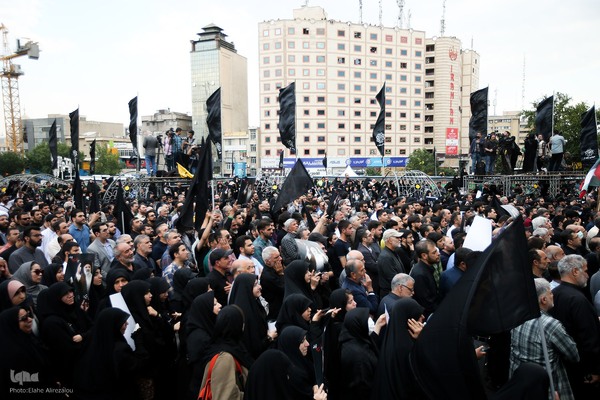 اجتماع مردم ایران به‌مناسبت شهادت آیت‌الله رئیسی