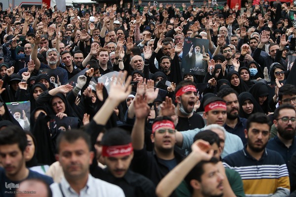 اجتماع مردم ایران به‌مناسبت شهادت آیت‌الله رئیسی