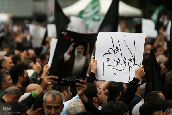 اجتماع مردم ایران به‌مناسبت شهادت آیت‌الله رئیسی