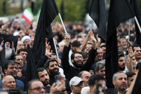 اجتماع مردم ایران به‌مناسبت شهادت آیت‌الله رئیسی