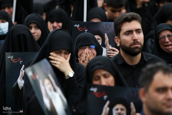 اجتماع مردم ایران به‌مناسبت شهادت آیت‌الله رئیسی