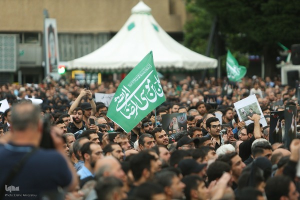 اجتماع مردم ایران به‌مناسبت شهادت آیت‌الله رئیسی