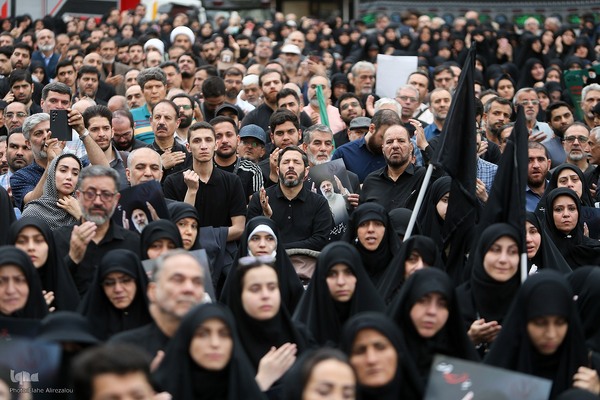 اجتماع مردم ایران به‌مناسبت شهادت آیت‌الله رئیسی