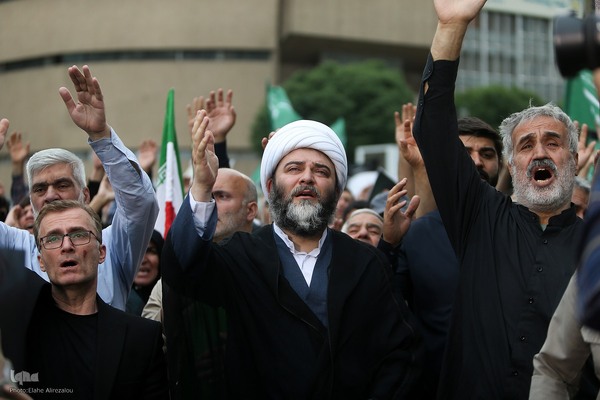 اجتماع مردم ایران به‌مناسبت شهادت آیت‌الله رئیسی