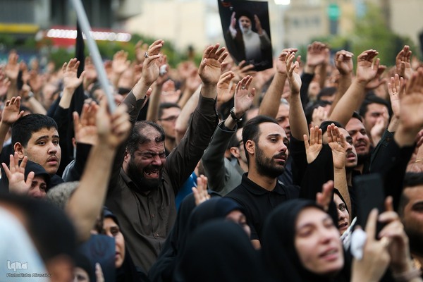 اجتماع مردم ایران به‌مناسبت شهادت آیت‌الله رئیسی