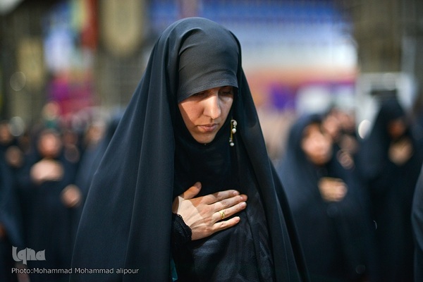 عزاداری مردم اهواز در سوگ شهادت آیت‌الله رئیسی و همراهانشان