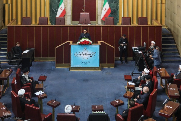 مراسم افتتاحیه و نخستین اجلاس رسمی دوره ششم مجلس خبرگان رهبری