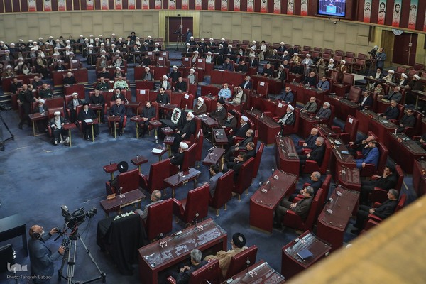 مراسم افتتاحیه و نخستین اجلاس رسمی دوره ششم مجلس خبرگان رهبری