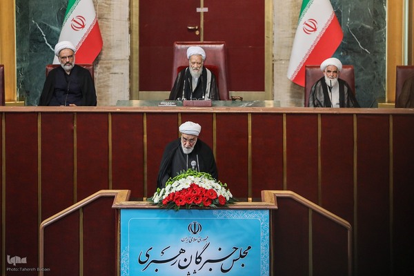 قرائت پیام رهبر معظم انقلاب، از سوی حجت‌الاسلام و المسلمین محمدی گلپایگانی، رئیس دفتر مقام معظم رهبری