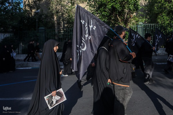 مراسم تشییع پیکرهای شهدای خدمت