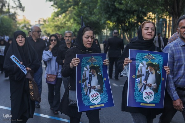 مراسم تشییع پیکرهای شهدای خدمت