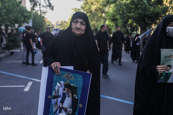 مراسم تشییع پیکرهای شهدای خدمت