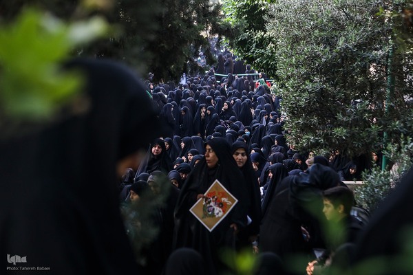 مراسم تشییع پیکرهای شهدای خدمت