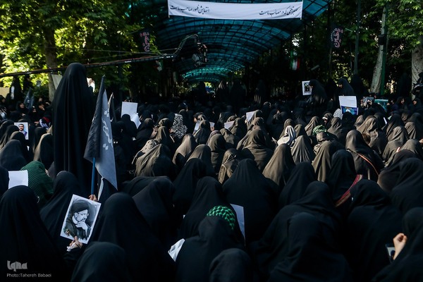 مراسم تشییع پیکرهای شهدای خدمت